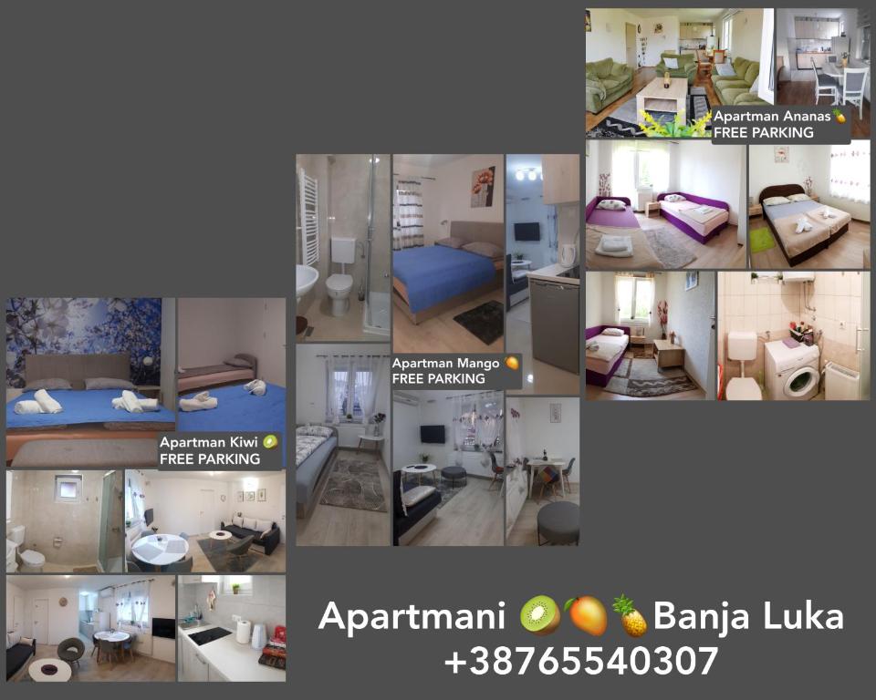 Apartman Mango Banja Luka center hospital Free parking room 3